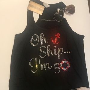 Bling 🎁 50th BDay Tank 🎁 Medium